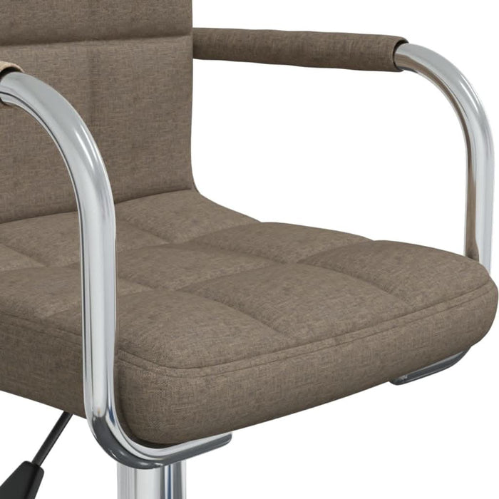 Scaun de birou pivotant, gri taupe, material textil - WALTI WALTI