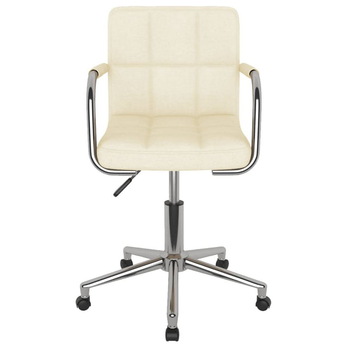 Scaun de birou pivotant, crem, material textil - WALTI WALTI