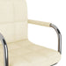 Scaun de birou pivotant, crem, material textil - WALTI WALTI
