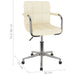 Scaun de birou pivotant, crem, material textil - WALTI WALTI