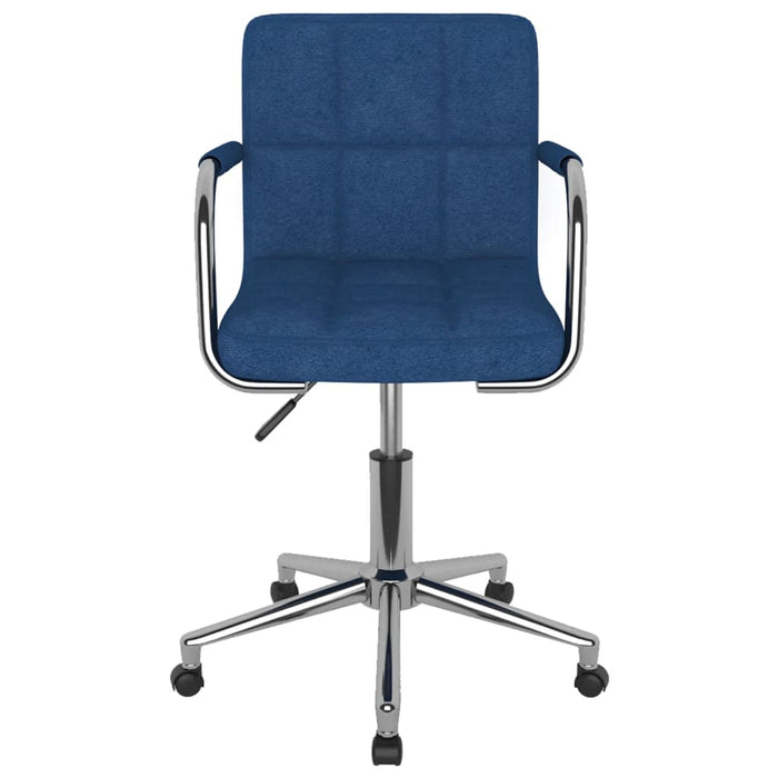 Scaun de birou pivotant, albastru, material textil - WALTI WALTI
