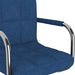 Scaun de birou pivotant, albastru, material textil - WALTI WALTI