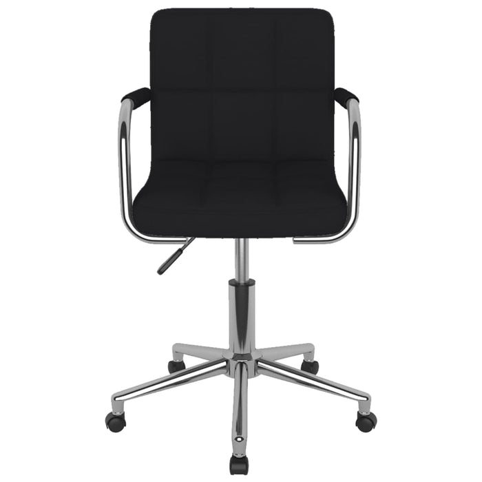 Scaun de birou pivotant, negru, material textil - WALTI WALTI