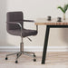 Scaun de birou pivotant, gri taupe, material textil - WALTI WALTI