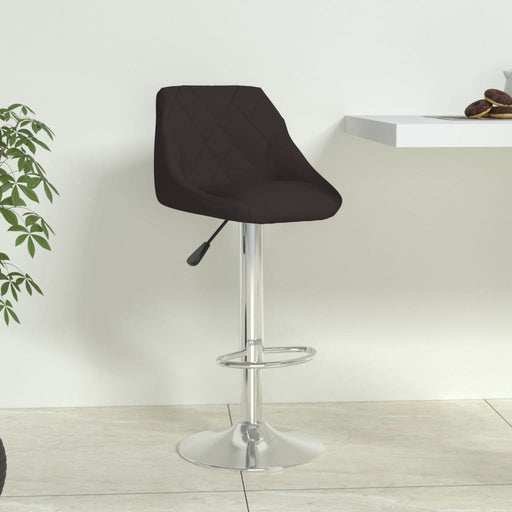 Scaun de bar, negru, piele ecologică - WALTI WALTI