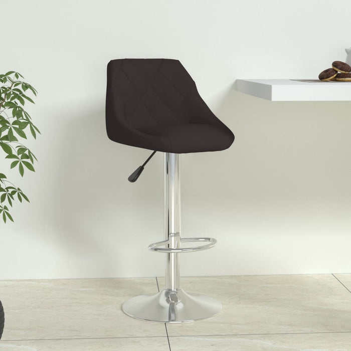 Scaun de bar, negru, piele ecologică - WALTI WALTI