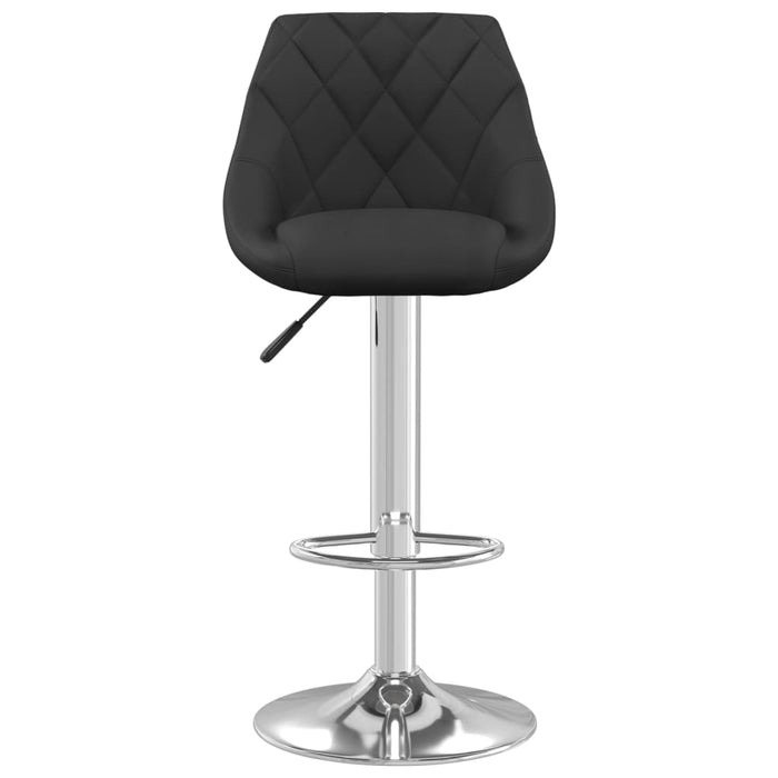 Scaun de bar, negru, catifea - WALTI WALTI