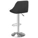 Scaun de bar, negru, catifea - WALTI WALTI