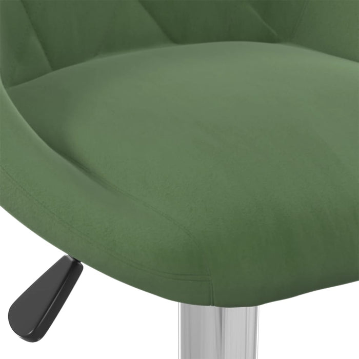 Scaun de bar, verde închis, catifea - WALTI WALTI