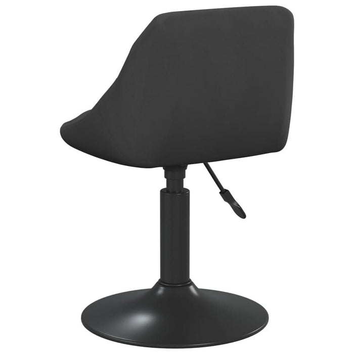Scaun de bar, negru, catifea - WALTI WALTI