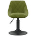 Scaun de bar, verde deschis, catifea - WALTI WALTI