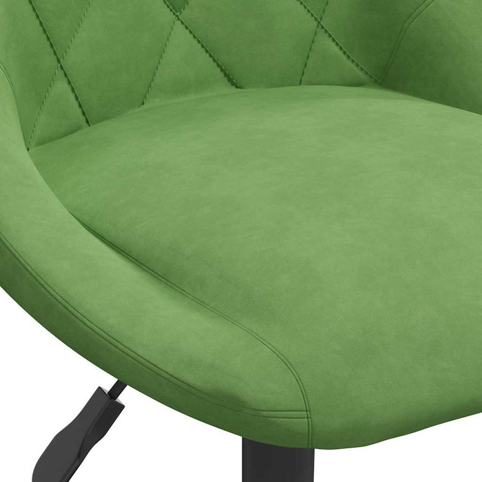Scaun de bar, verde deschis, catifea - WALTI WALTI