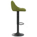 Scaun de bar, verde deschis, catifea - WALTI WALTI