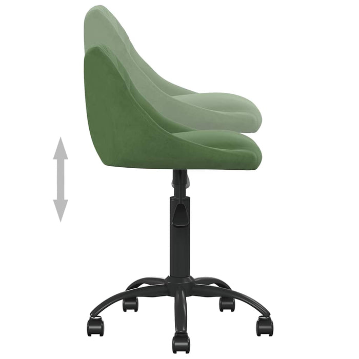 Scaun de bucătărie, verde închis, catifea - WALTI WALTI