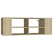 Dulap TV montat pe perete, stejar Sonoma, 102x35x35 cm, PAL - WALTI WALTI
