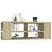 Dulap TV montat pe perete, stejar Sonoma, 102x35x35 cm, PAL - WALTI WALTI