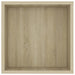 Dulap TV montat pe perete, stejar Sonoma, 102x35x35 cm, PAL - WALTI WALTI