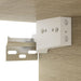 Dulap TV montat pe perete, stejar Sonoma, 102x35x35 cm, PAL - WALTI WALTI