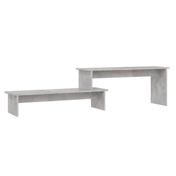 Comodă TV, gri beton, 180x30x43 cm, PAL - WALTI WALTI
