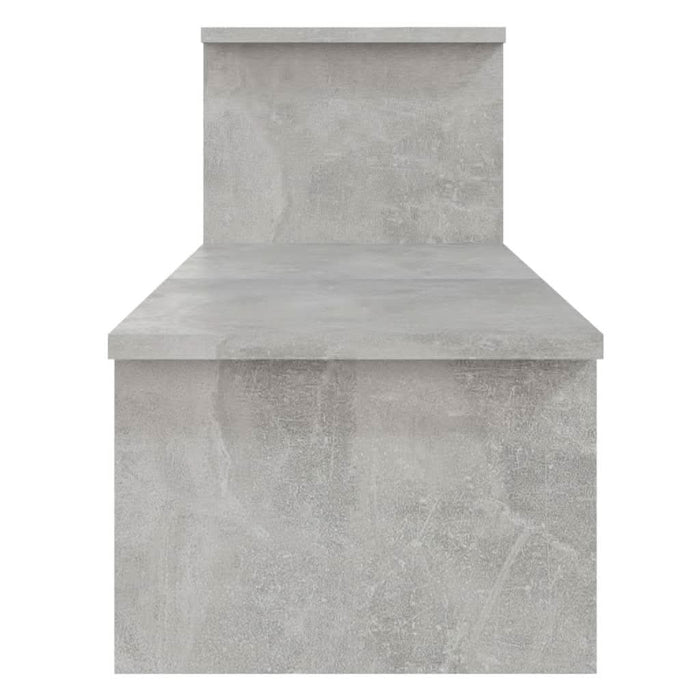 Comodă TV, gri beton, 180x30x43 cm, PAL - WALTI WALTI