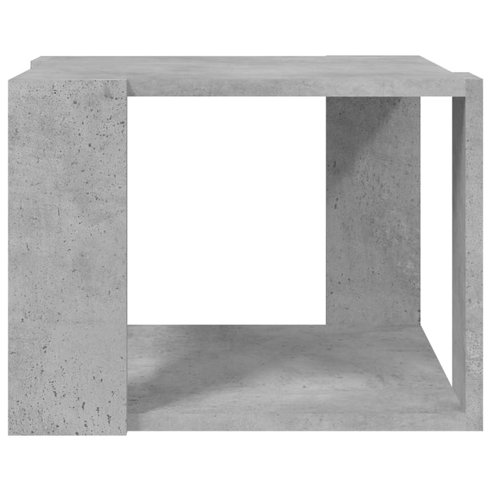 Masă de cafea, gri beton, 40x40x30 cm, lemn compozit - WALTI WALTI