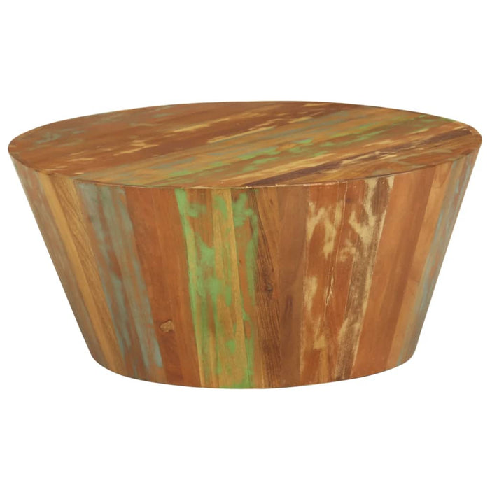 Măsuță de cafea, Ø65x31 cm, lemn masiv reciclat - WALTI WALTI