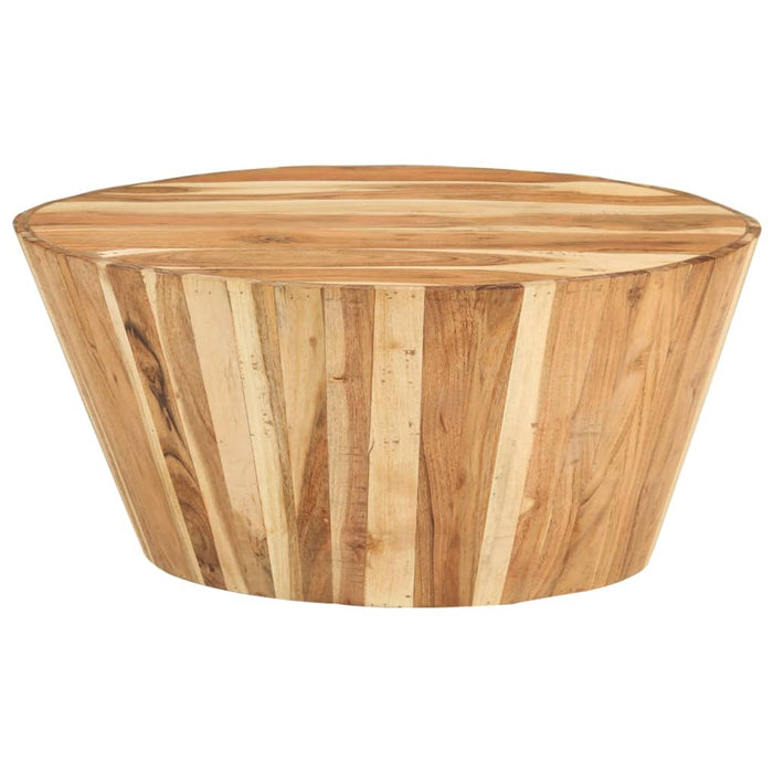Măsuță de cafea, Ø65x31 cm, lemn masiv de acacia - WALTI WALTI