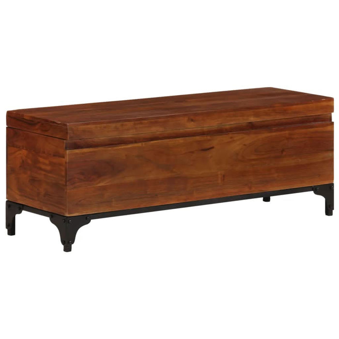 Cufăr de depozitare, 110x35x41 cm, lemn masiv de acacia - WALTI WALTI