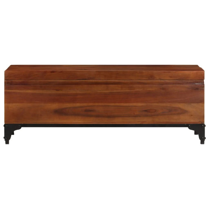 Cufăr de depozitare, 110x35x41 cm, lemn masiv de acacia - WALTI WALTI