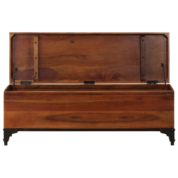 Cufăr de depozitare, 110x35x41 cm, lemn masiv de acacia - WALTI WALTI