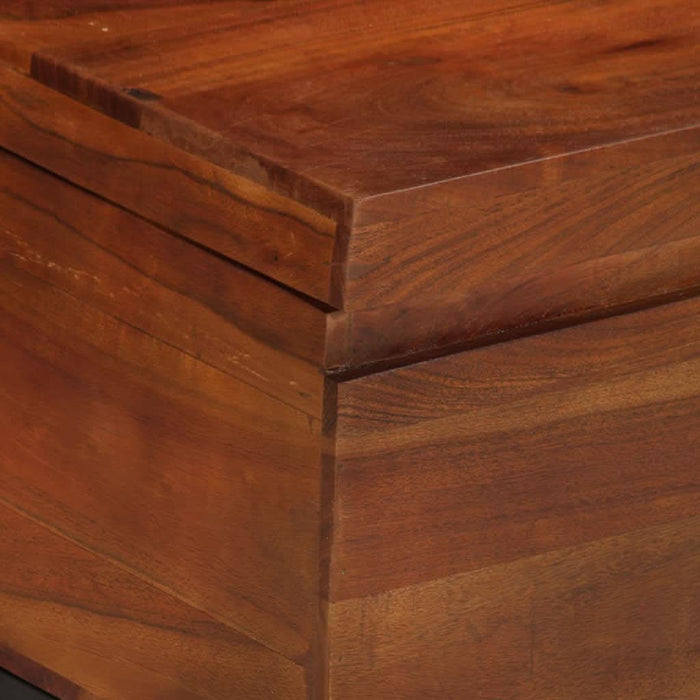 Cufăr de depozitare, 110x35x41 cm, lemn masiv de acacia - WALTI WALTI