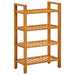 Pantofar cu 4 rafturi, 50x27x80 cm, lemn masiv de stejar - WALTI WALTI