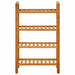 Pantofar cu 4 rafturi, 50x27x80 cm, lemn masiv de stejar - WALTI WALTI