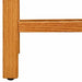 Pantofar cu 5 rafturi, 50x27x100 cm, lemn masiv de stejar - WALTI WALTI