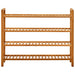 Pantofar cu 4 rafturi, 100x27x80 cm, lemn masiv de stejar - WALTI WALTI