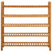 Pantofar cu 5 rafturi, 100x27x100 cm, lemn masiv de stejar - WALTI WALTI