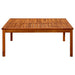 Măsuță de cafea de grădină 110x110x45 cm lemn masiv acacia - WALTI WALTI