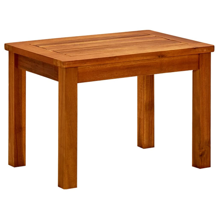Măsuță de cafea de grădină, 50x35x36 cm, lemn masiv acacia WALTI