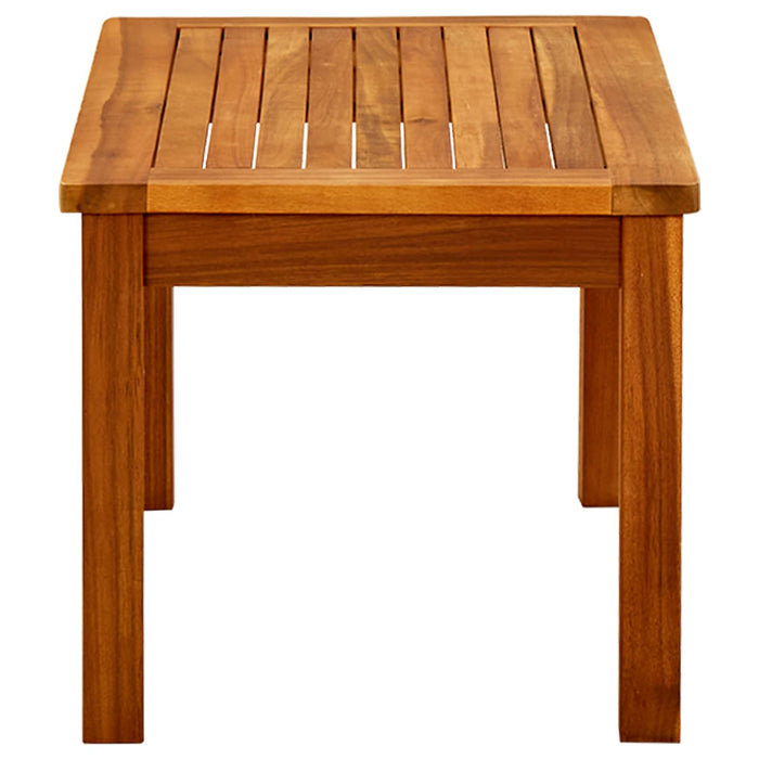 Măsuță de cafea de grădină, 70x40x36 cm, lemn masiv acacia - WALTI WALTI