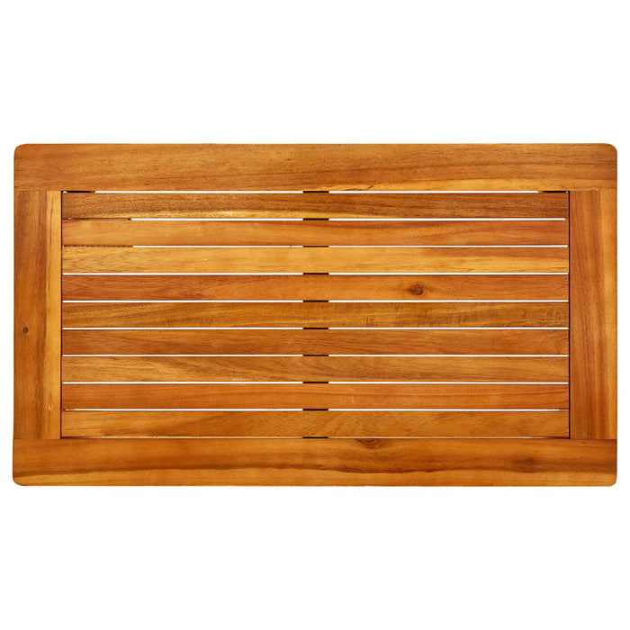 Măsuță de cafea de grădină, 70x40x36 cm, lemn masiv acacia - WALTI WALTI