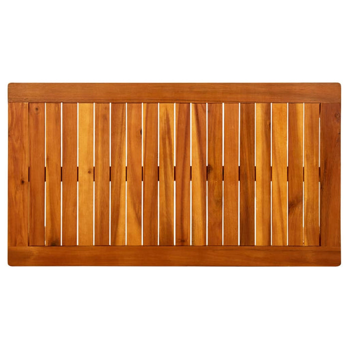Măsuță de cafea de grădină, 90x50x36 cm, lemn masiv acacia - WALTI WALTI