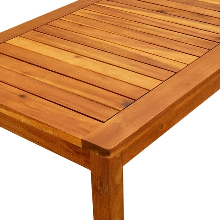 Măsuță de cafea de grădină, 90x50x36 cm, lemn masiv acacia - WALTI WALTI