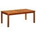 Măsuță de cafea de grădină 110x60x45 cm lemn masiv acacia - WALTI WALTI
