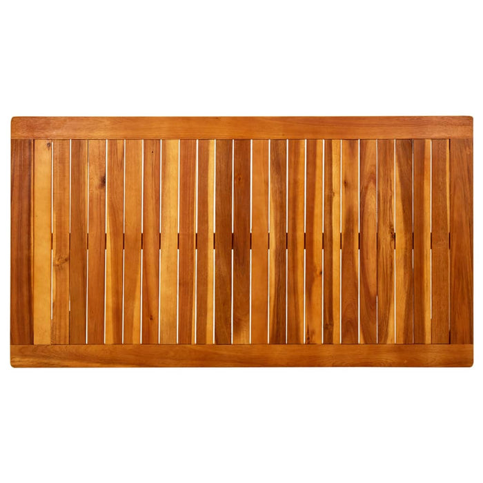 Măsuță de cafea de grădină 110x60x45 cm lemn masiv acacia - WALTI WALTI