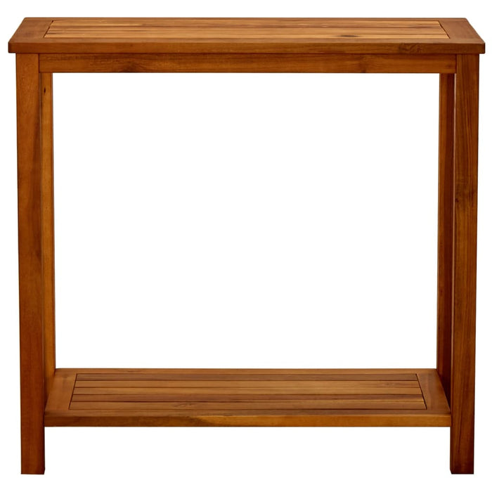 Masă consolă de grădină 80x35x75 cm lemn masiv de acacia WALTI