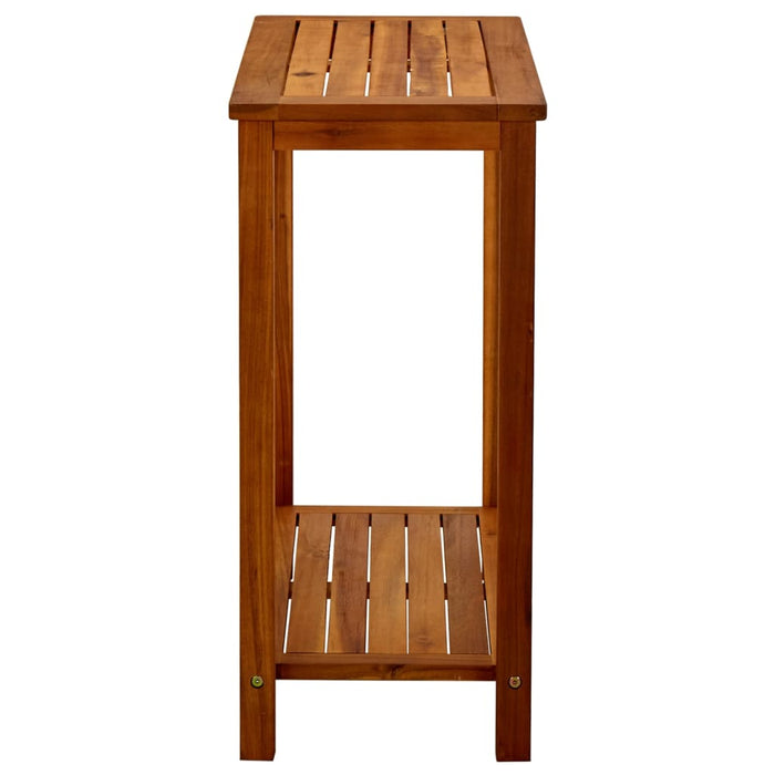 Masă consolă de grădină 80x35x75 cm lemn masiv de acacia WALTI