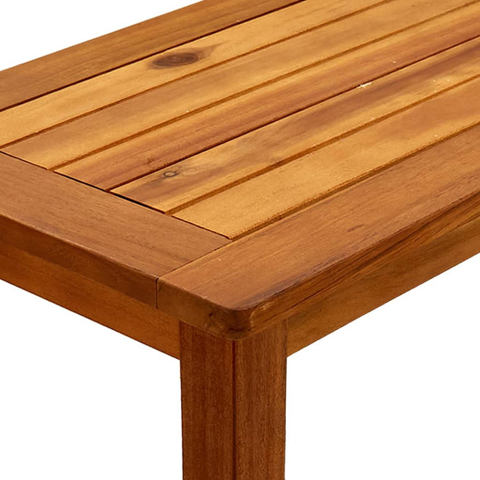 Masă consolă de grădină 80x35x75 cm lemn masiv de acacia - WALTI WALTI