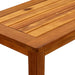 Masă consolă de grădină 80x35x75 cm lemn masiv de acacia - WALTI WALTI