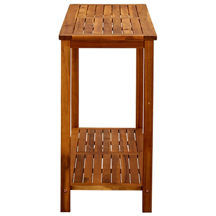 Masă consolă de grădină 110x40x75 cm lemn masiv de acacia - WALTI WALTI