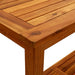Masă consolă de grădină 110x40x75 cm lemn masiv de acacia - WALTI WALTI